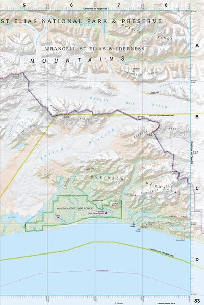 Alaska Atlas & Gazetteer Page 83 Preview 1