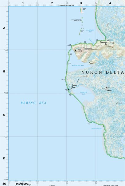 Alaska Atlas & Gazetteer Page 86 Preview 1