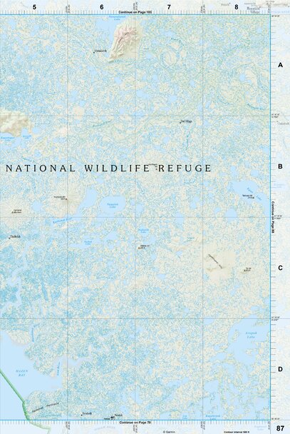 Alaska Atlas & Gazetteer Page 87 Preview 1