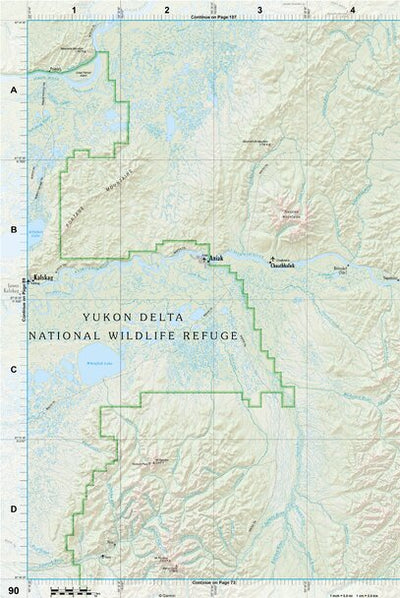Alaska Atlas & Gazetteer Page 90 Preview 1