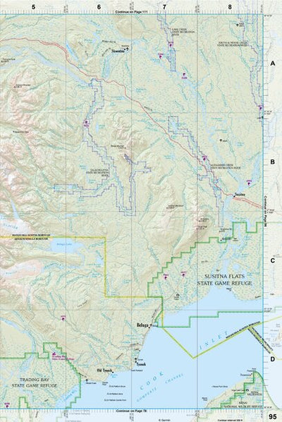 Alaska Atlas & Gazetteer Page 95 Preview 1