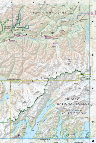 Alaska Atlas & Gazetteer Page 97 Preview 1