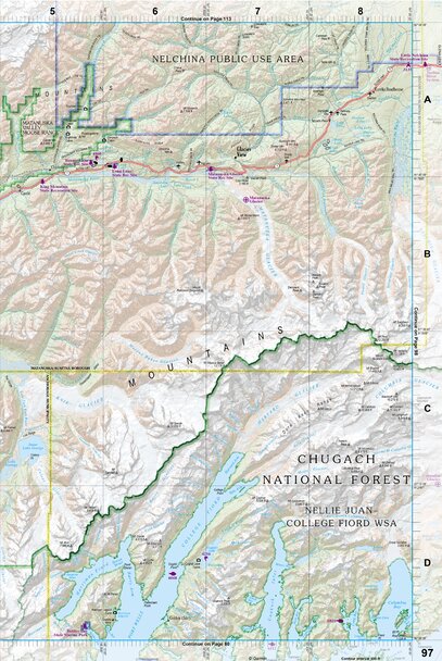 Alaska Atlas & Gazetteer Page 97 Preview 1