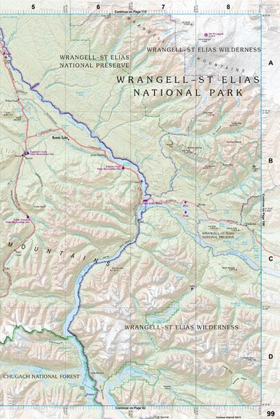 Alaska Atlas & Gazetteer Page 99 Preview 1
