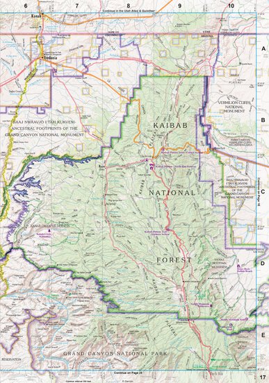 Arizona Atlas & Gazetteer Page 17 Preview 1
