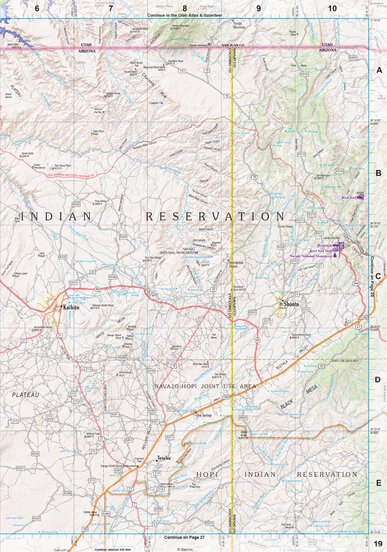 Arizona Atlas & Gazetteer Page 19 Preview 1