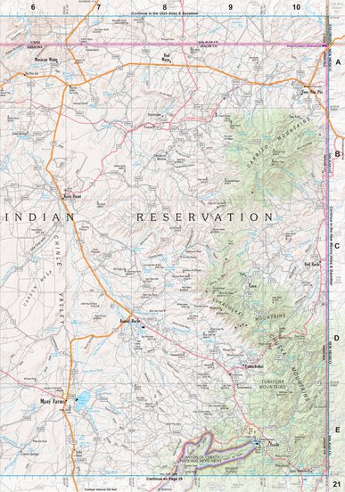 Arizona Atlas & Gazetteer Page 21 Preview 1