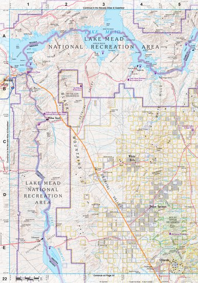 Arizona Atlas & Gazetteer Page 22 Preview 1