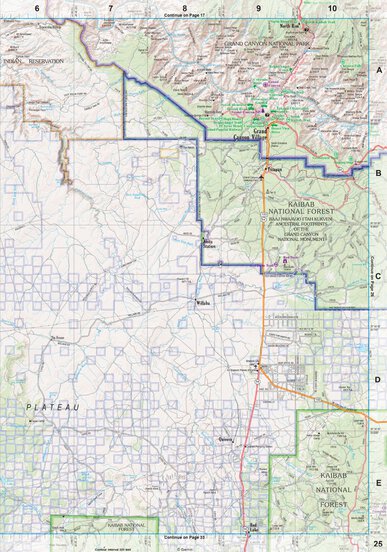 Arizona Atlas & Gazetteer Page 25 Preview 1