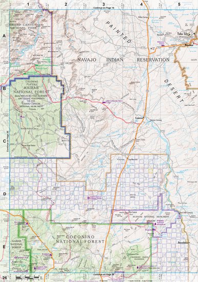 Arizona Atlas & Gazetteer Page 26 Preview 1