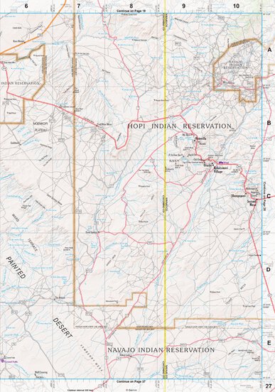 Arizona Atlas & Gazetteer Page 27 Preview 1