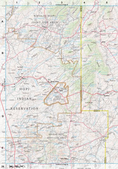 Arizona Atlas & Gazetteer Page 28 Preview 1