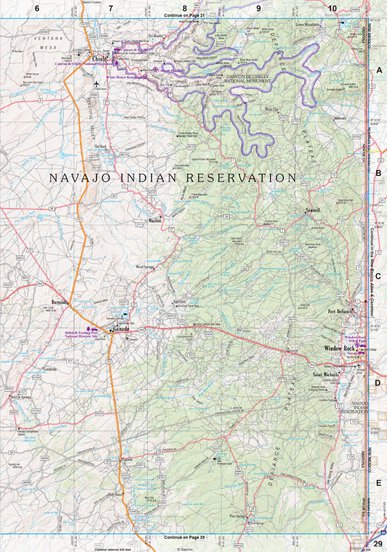 Arizona Atlas & Gazetteer Page 29 Preview 1