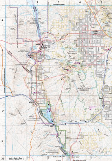Garmin Arizona Atlas & Gazetteer Page 30 digital map