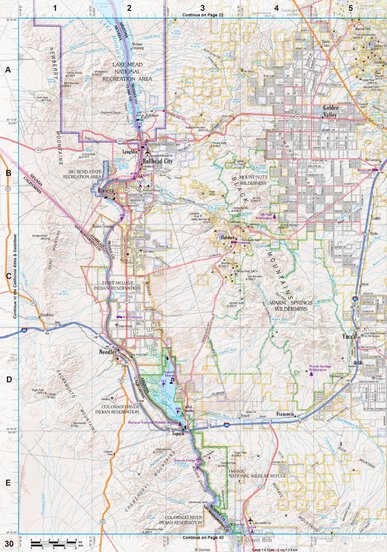 Arizona Atlas & Gazetteer Page 30 Preview 1