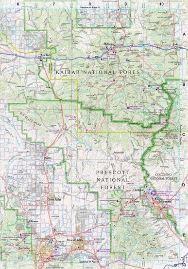 Arizona Atlas & Gazetteer Page 33 Preview 1