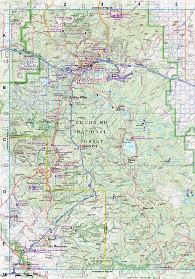 Arizona Atlas & Gazetteer Page 36 Preview 1