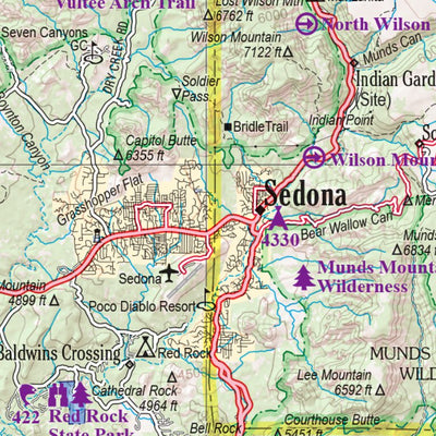 Arizona Atlas & Gazetteer Page 36 Preview 3