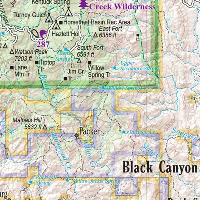 Arizona Atlas & Gazetteer Page 43 Preview 2