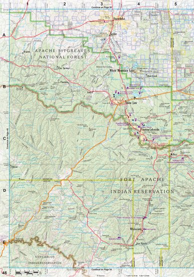 Arizona Atlas & Gazetteer Page 46 Preview 1