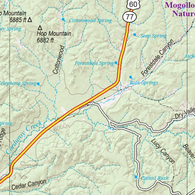 Arizona Atlas & Gazetteer Page 46 Preview 2