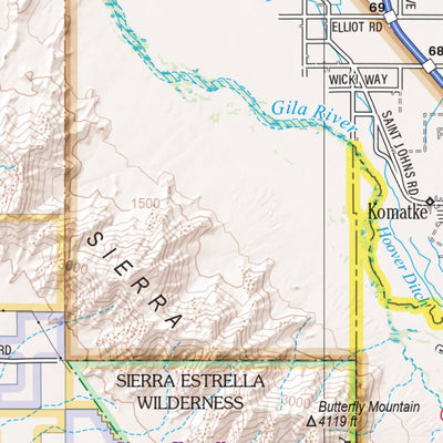 Arizona Atlas & Gazetteer Page 51 Preview 2