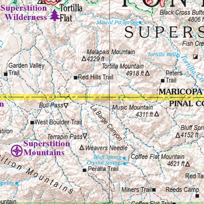 Arizona Atlas & Gazetteer Page 52 Preview 3