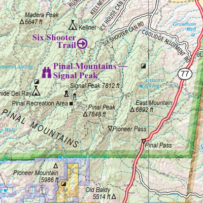 Arizona Atlas & Gazetteer Page 53 Preview 2
