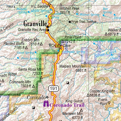 Arizona Atlas & Gazetteer Page 55 Preview 3
