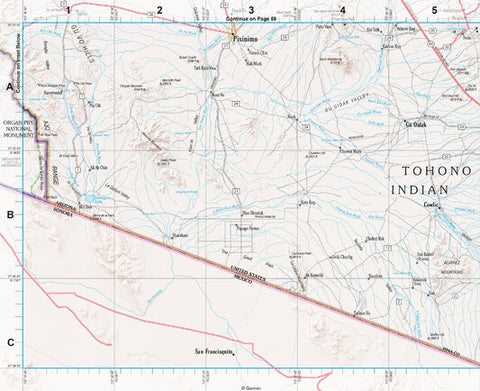 Arizona Atlas & Gazetteer Page 64 Preview 1