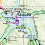 Arkansas Atlas & Gazetteer Page 105 Preview 3