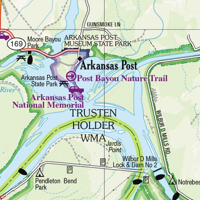 Arkansas Atlas & Gazetteer Page 105 Preview 3