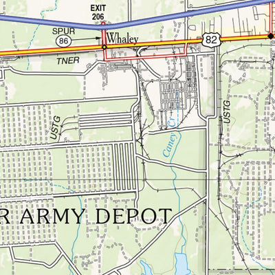 Arkansas Atlas & Gazetteer Page 108 Preview 3