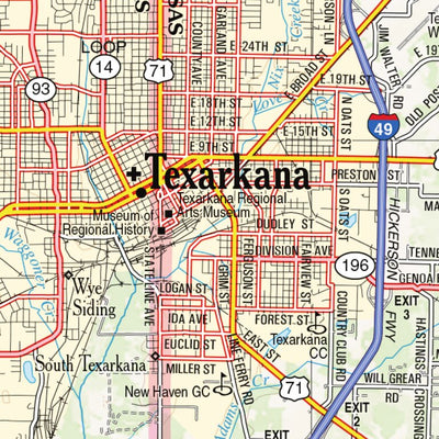 Arkansas Atlas & Gazetteer Page 109 Preview 3