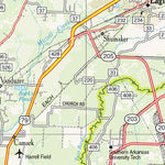 Arkansas Atlas & Gazetteer Page 113 Preview 3