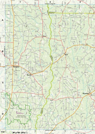 Arkansas Atlas & Gazetteer Page 114 Preview 1