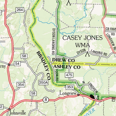 Arkansas Atlas & Gazetteer Page 115 Preview 3