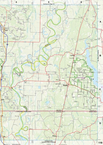 Arkansas Atlas & Gazetteer Page 119 Preview 1