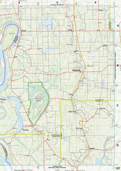 Arkansas Atlas & Gazetteer Page 127 Preview 1