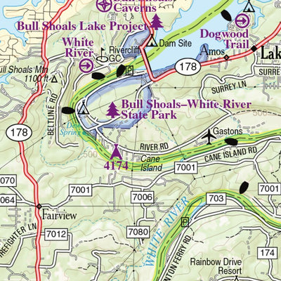 Arkansas Atlas & Gazetteer Page 20 Preview 3