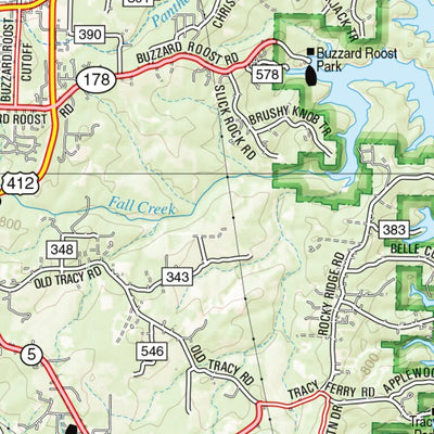 Arkansas Atlas & Gazetteer Page 21 Preview 2