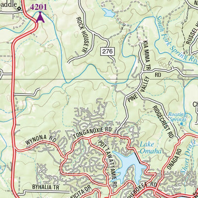 Arkansas Atlas & Gazetteer Page 23 Preview 2
