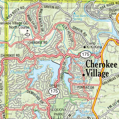 Arkansas Atlas & Gazetteer Page 23 Preview 3