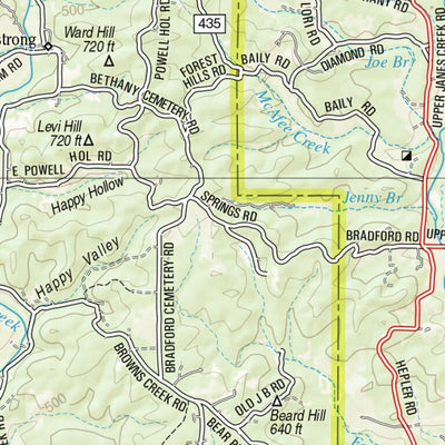 Arkansas Atlas & Gazetteer Page 24 Preview 2