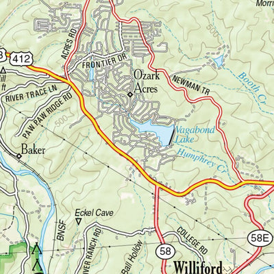 Arkansas Atlas & Gazetteer Page 24 Preview 3