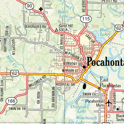 Arkansas Atlas & Gazetteer Page 25 Preview 3