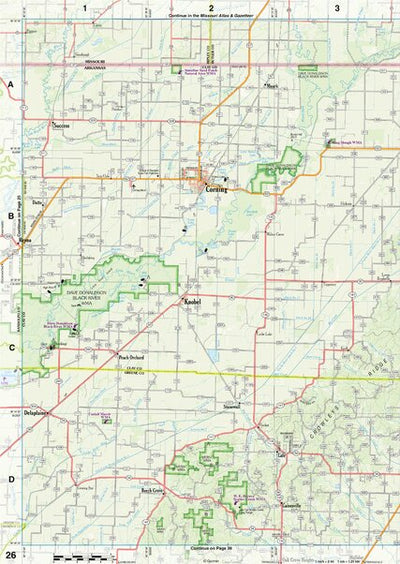 Arkansas Atlas & Gazetteer Page 26 Preview 1