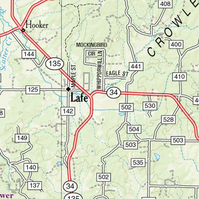 Arkansas Atlas & Gazetteer Page 26 Preview 3