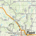 Arkansas Atlas & Gazetteer Page 27 Preview 3