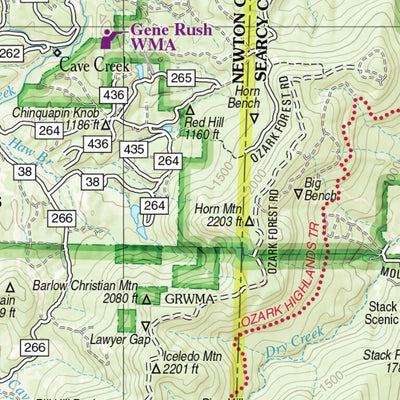 Arkansas Atlas & Gazetteer Page 32 Preview 3